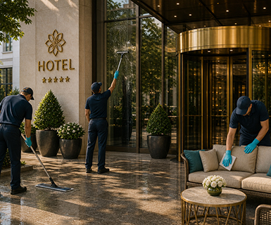 Hotel yerinde yıkama hizmet görseli