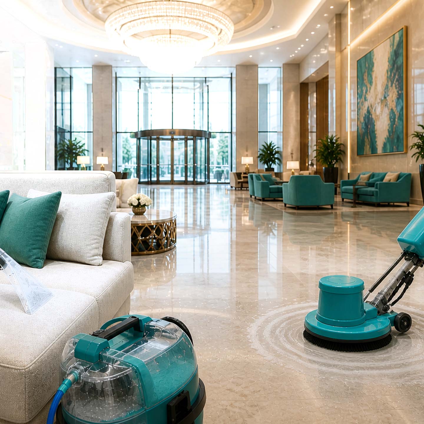 Hotel yerinde yıkama hizmeti